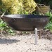 Indian Made 90cm / 900mm Kadai Fire Bowl With Iron Stand - Recycled